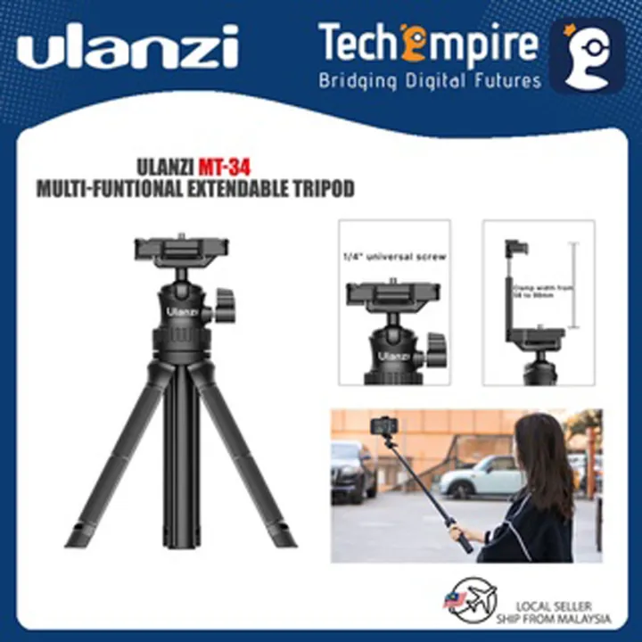 Ulanzi MT 34 Multi Functional Extendable Tripod Lazada