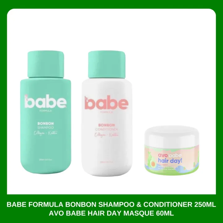 Babe Formula Bonbon Sulfate Free Curly Girl Approved Shampoo And