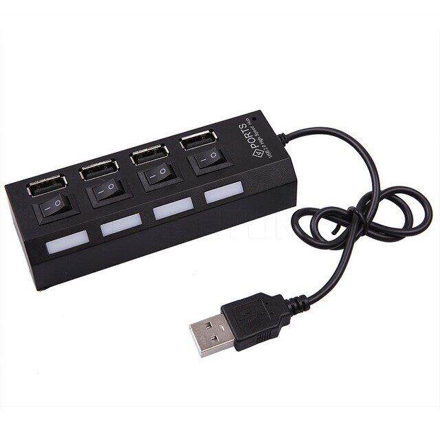 Kebidu Usb Hub Multiple Ports Usb Splitter Hab Splitters With