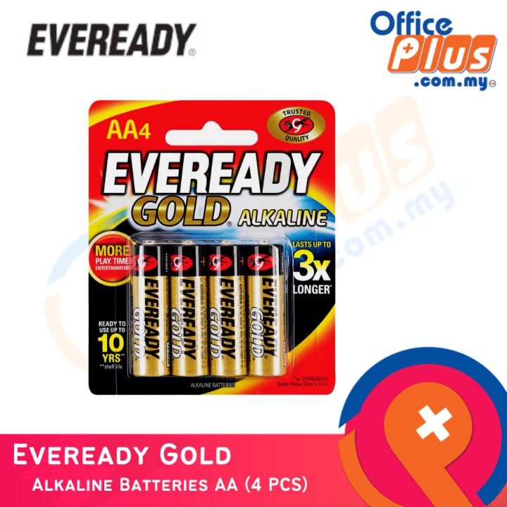 Eveready Gold Alkaline Batteries Aa Lazada