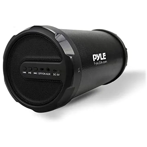 Pyle Portable Speaker Boombox Bluetooth Speakers Rechargeable