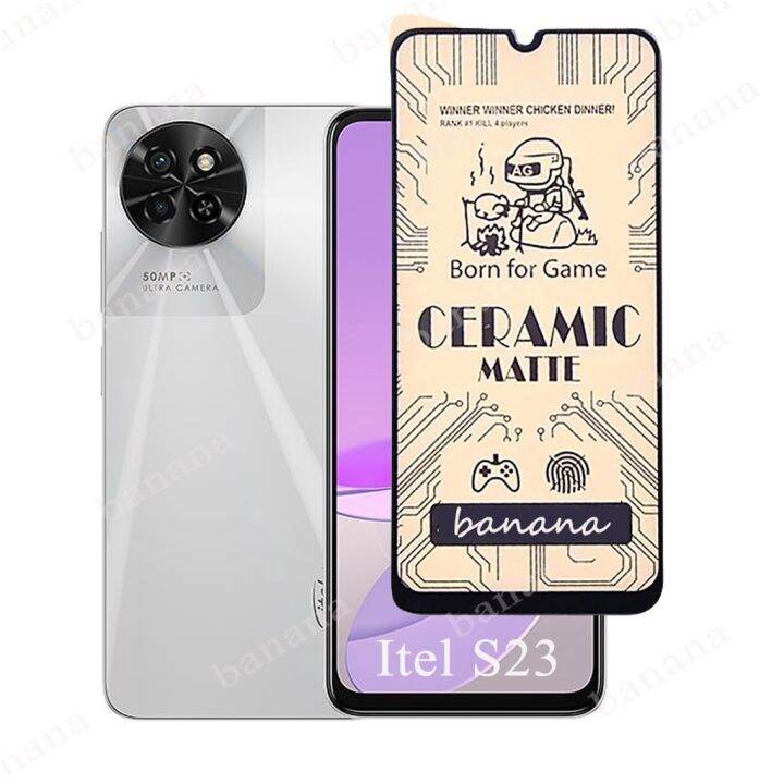 Itel S Ceramic Frosted Soft Film For Itel S Anti Spy Privacy