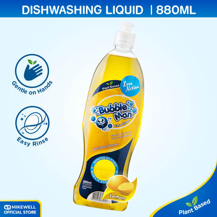 Bubbleman Dishwashing Liquid Lemon Ml Lazada Ph