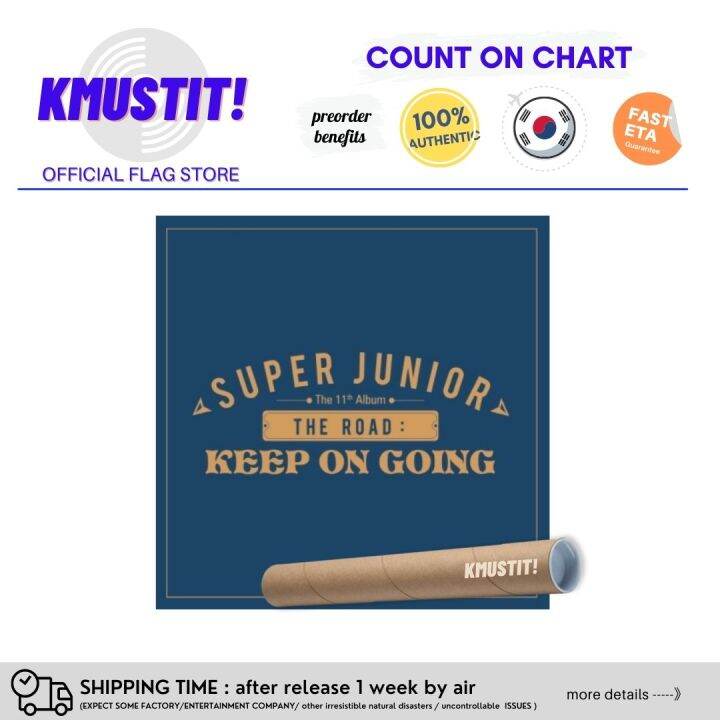 SUPER JUNIOR 11th Album Vol 1 The Road Keep On Going KMUSTIT