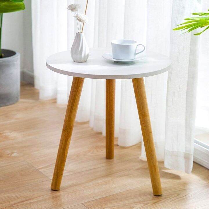 Side Table Meja Sudut Serbaguna Meja Nakas Meja Bulat Meja Scandinavia