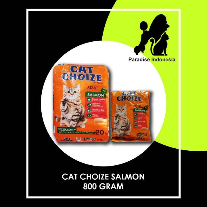 Cat Choize Salmon 800gr Makanan Kucing Kemasan 800 Gram Dry Adult Cat