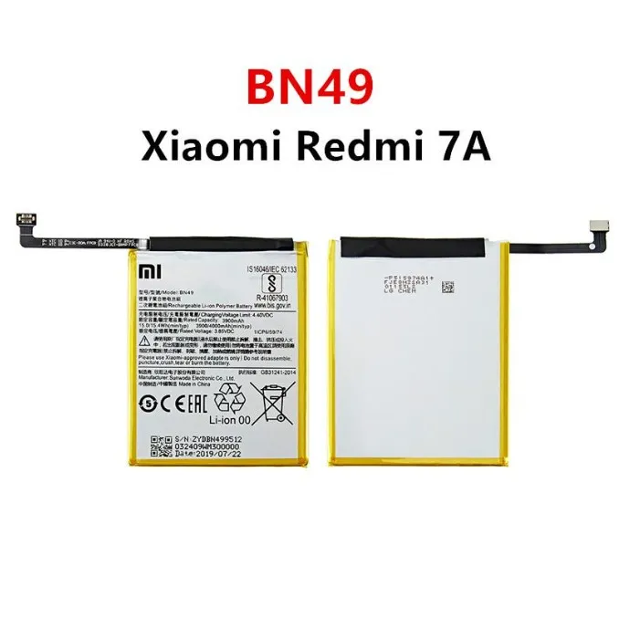 EIF865 For Xiaomi Redmi 7A BN49 4000mAh Original Battery Lazada PH