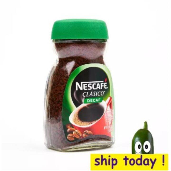 Nescafe Clasico Decaf Dark Roast Instant Coffee 3 5 Oz Lazada PH