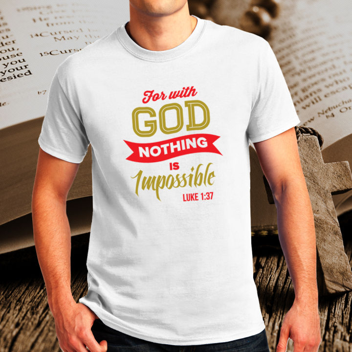 Bible Verse For With God Nothing Is Impossible Luke Statement