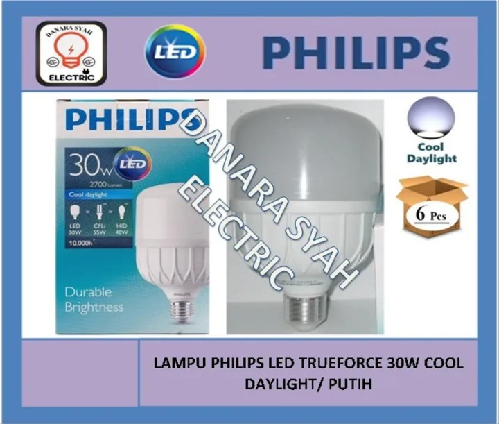 Lampu Led Philips Trueforce 30W 30 Watt Putih Grosir Tforce Core