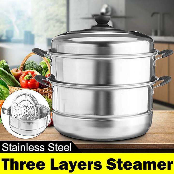 Best Seller Layers Stainless Steel Steamer Cookware Multi Functional