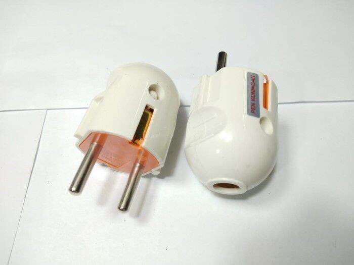 BMS Steker Arde COLOKAN BULAT PUTIH WHITE NEW GEE DV SAB01 PLUG SNI