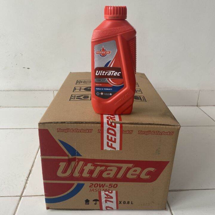 Dus Ultratec L Isi Federal Oil Oli Motor Mesin W Jaso Ma