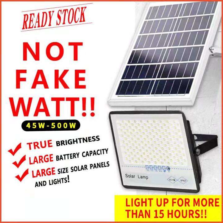 Solar Spotlight Solar Light Outdoor Lighting Flood Lampu Solar IP67