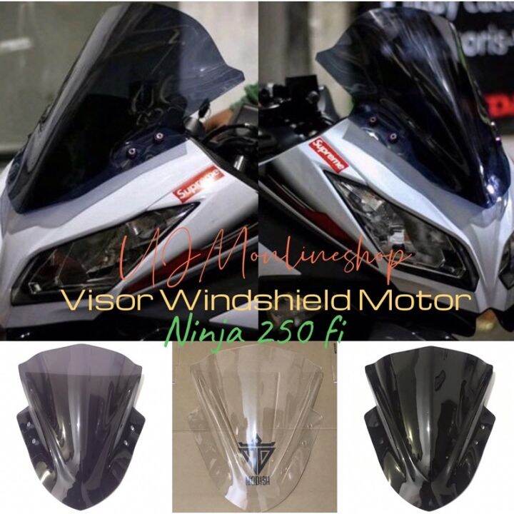 Visor Windshield Ninja Fi Mika Fairing Ninja Fi Gp Jenong Ready