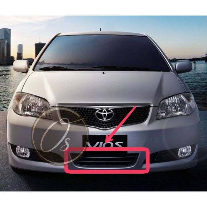 Toyota Vios Ncp42 2006 2007 Front Bumper Bawah Lower Grill Mesh 2006