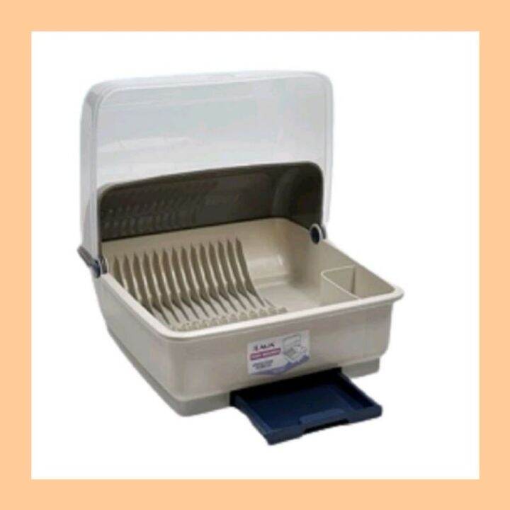 Ready Stock Hicook Lava Ddn Kitchen Dish Drainer With Cover Dish