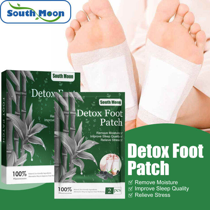 Hot Salesouth Moon Foot Patch Wormwood Detox Foot Patch Detox Kaki