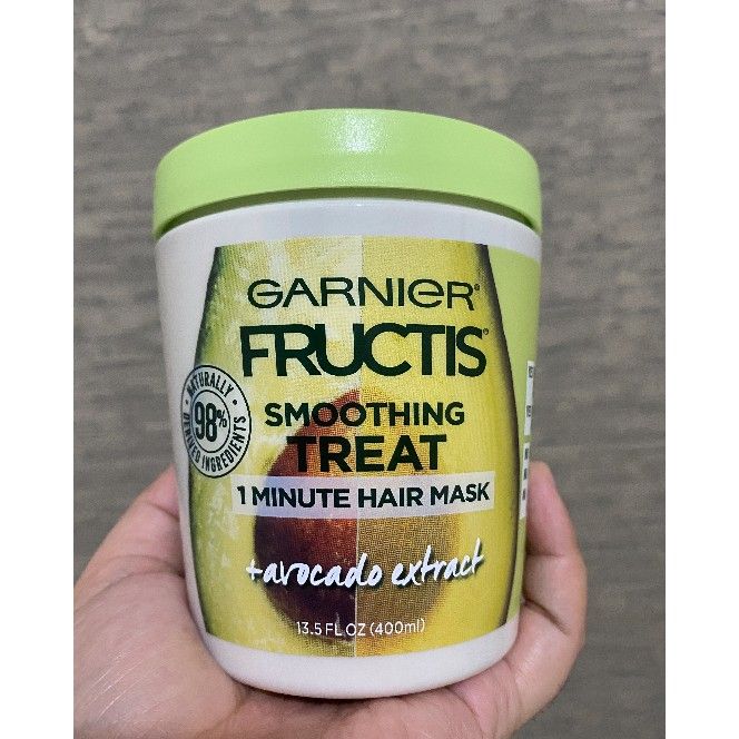 Garnier Fructis Smoothing Treat Minute Hair Mask With Avocado Extract