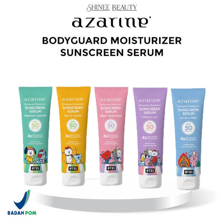 Azarine X Bt Body Guard Moisturizer Sunscreen Serum Ml Spf Pa