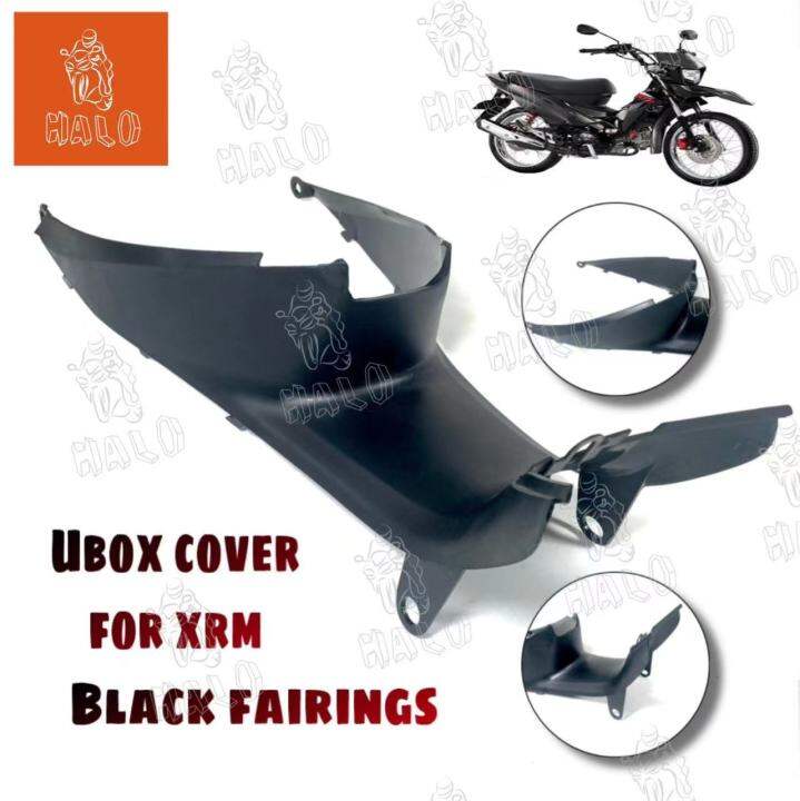 HALO MOTOR MOTORCYCLE SIDE COVER U BOX COVER CENTER COVER XRM 110 125