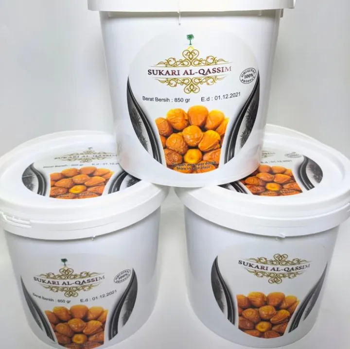 Kurma Sukari Al Qassim Kemasan Gr Ember Gram Korma Premium