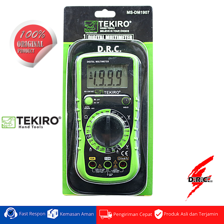 TEKIRO DIGITAL MULTIMETER MULTI TESTER AVO METER DIGITAL Lazada