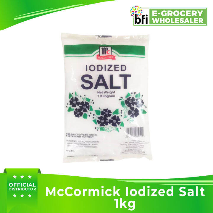 Bfi Mccormick Iodized Salt Kg Lazada Ph