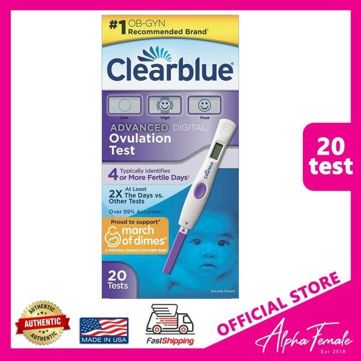 Clearblue Advanced Digital Ovulation Kit Test Or Months For