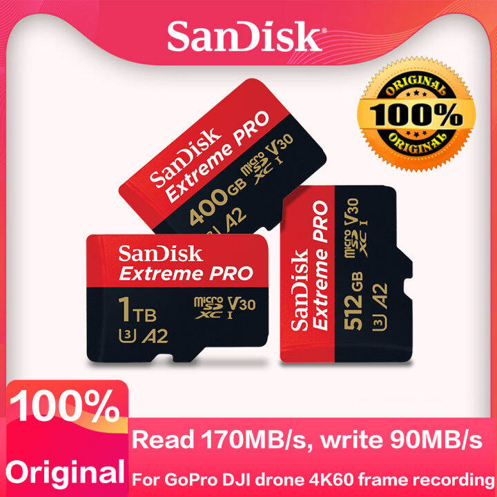 Original Sandisk Extreme Pro Tb Micro Sd Gb