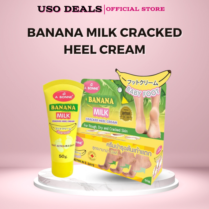 Banana Milk Aichun Foot Cream For Cracked Heels Foot Care Cream Cracked