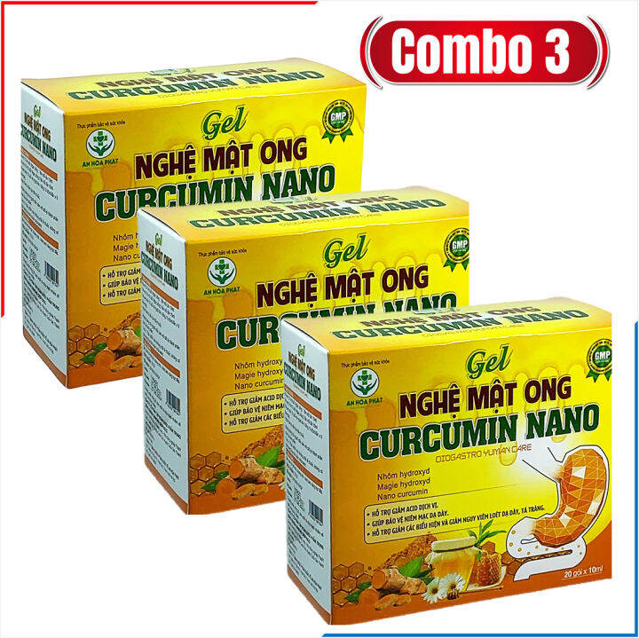 Combo H P Gel Ngh M T Ong Curcumin Nano Gi P Gi M Acid D Ch V Gi M