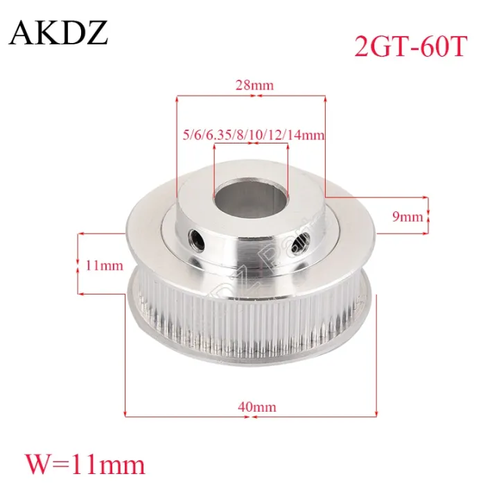 Teeth Gt Timing Pulley Bore Mm Mm Mm Mm Mm Mm For Belt