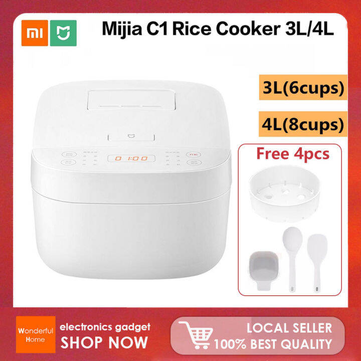 Philippine SpotXiaomi Mijia Electric Rice Cooker C1 3L 4L 650W