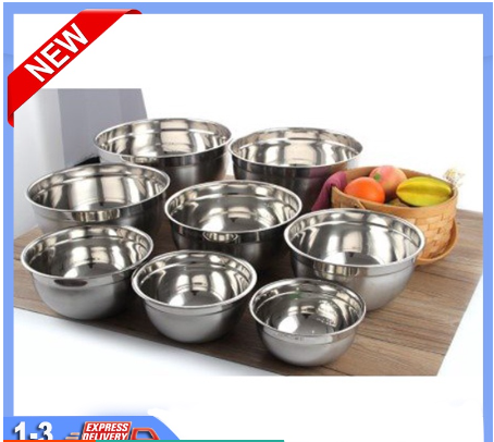 Mixing Bowl Unibest Stainless Steel Thicker Mixing Bowl Salad Bowls