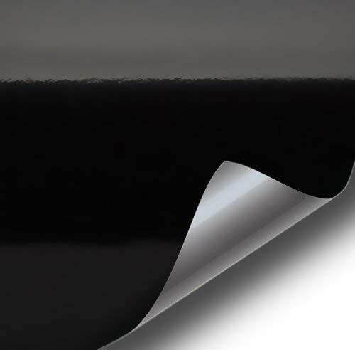 Vvivid Gloss Black Vinyl Wrap Adhesive Film Air Release Decal Sheet