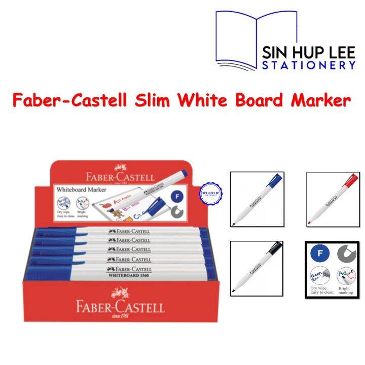 Faber Castell Slim Whiteboard Marker 1560 Lazada