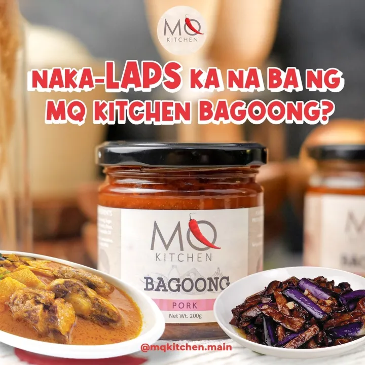 PX Grocer MQ KITCHEN GOURMET BAGOONG Plain Pork Liempo Chicken