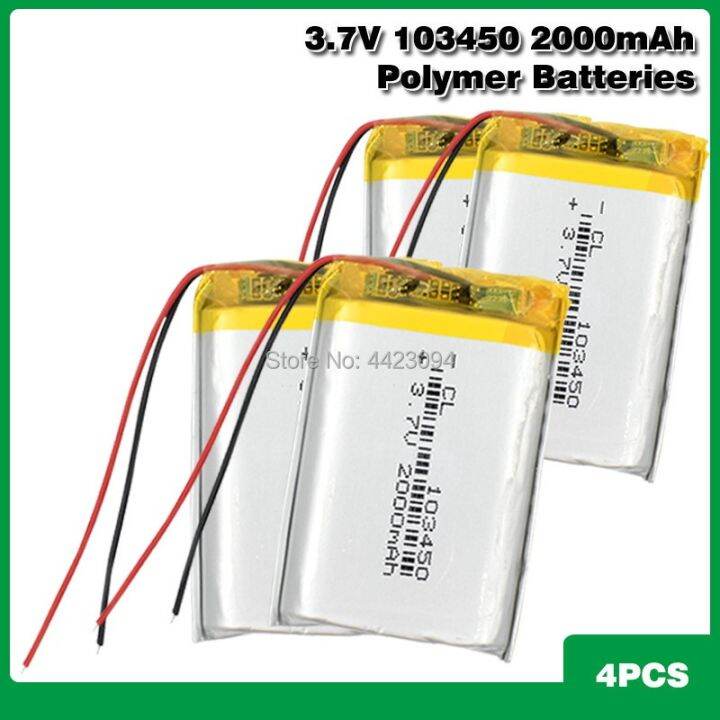 V Mah Lipo Battery Replacement Li Ion Lipo Cells Lithium