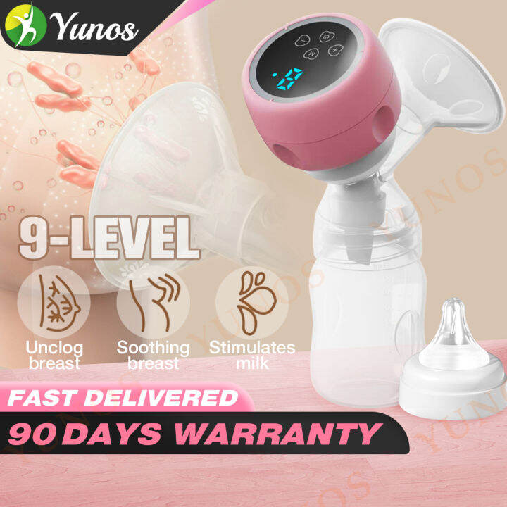 Yunos Ml Electric Breast Pump Rechargeable Breast Pump For