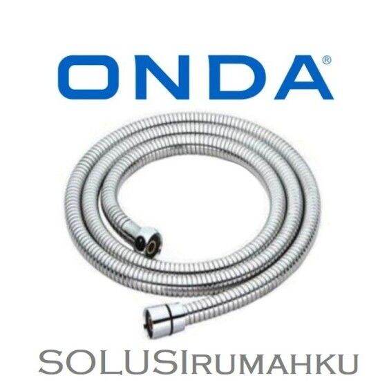 Onda Selang Toilet Flexible Chrome Cm Hose Mtr Meter Bidet Wc