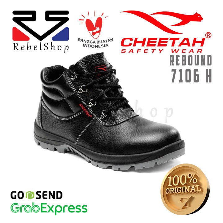 Sepatu Kerja Cheetah H H Rebound Safety Shoes Lazada Indonesia