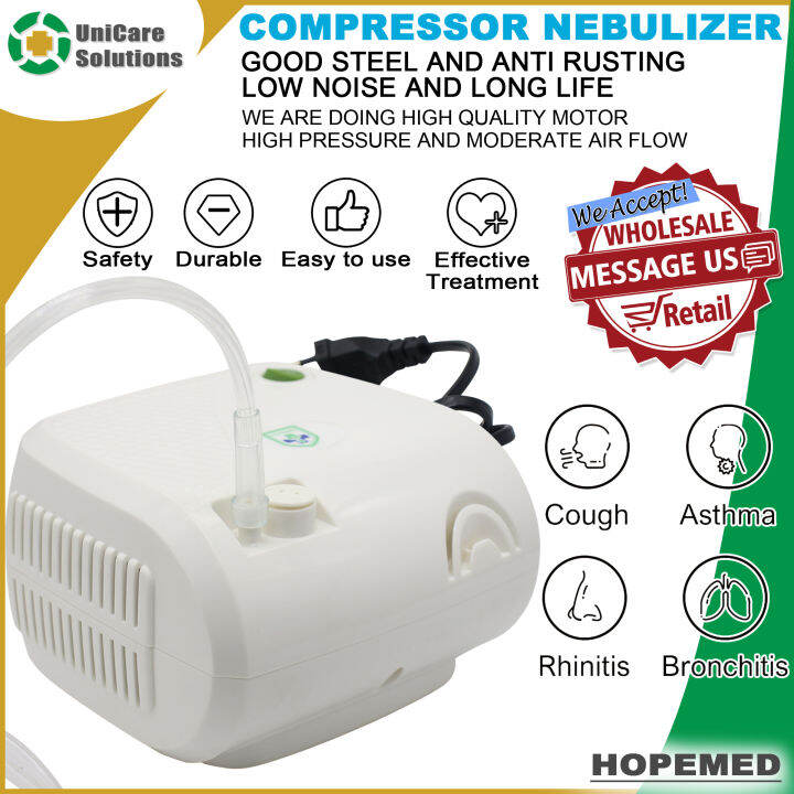 Unicare Solutions Hopemed Ultra Compressor Nebulizer Inhalator