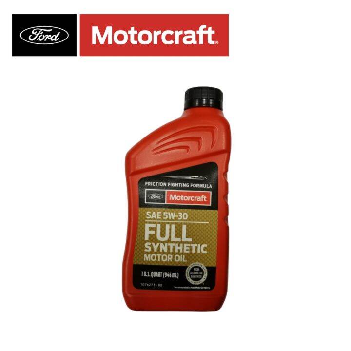 Motorcraft Fully Synthetic SAE 5W30 Genuine Ford Fully Synthetic