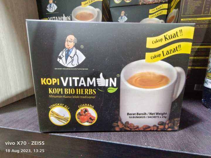 Kopi Vitamin Kopi Bio Herbs Lazada