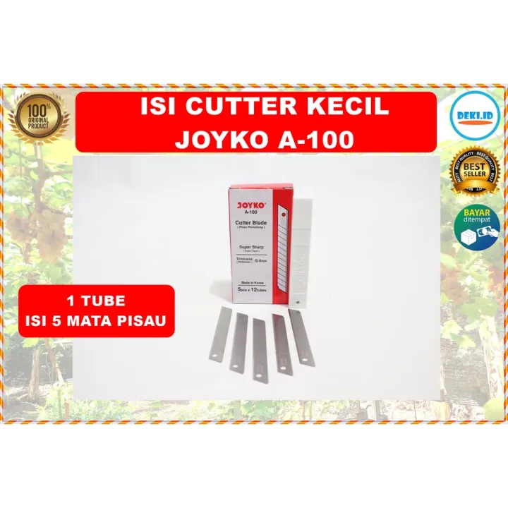 Joyko A Isi Cutter Kecil Kater Refill Blade Pisau Serbaguna