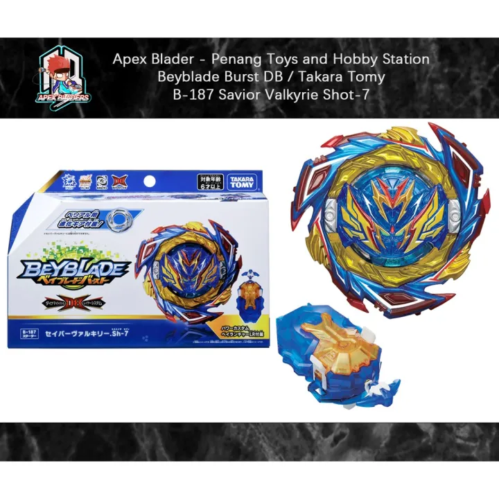 Takara Tomy Beyblade Burst Booster DB B 187 Savior Valkyrie Shot 7