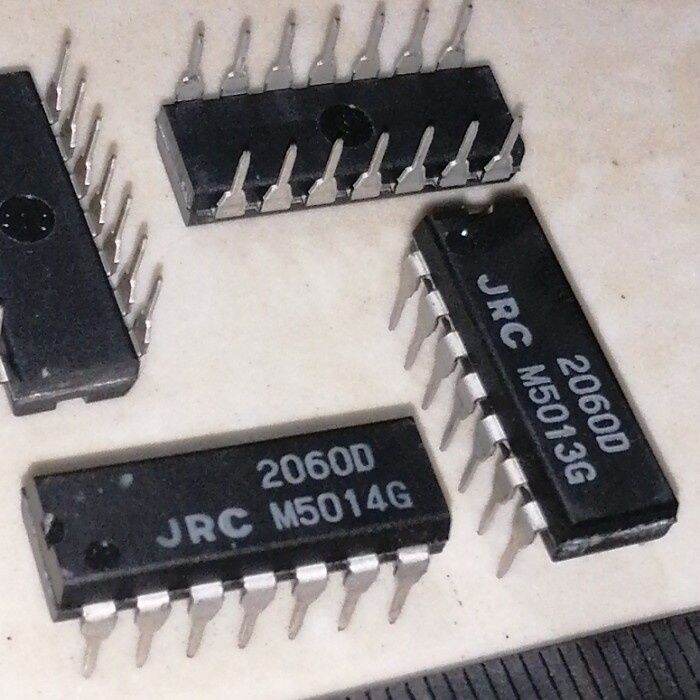 D Jrc Jrc D Njm D Quad Opamp Preamp Ic Dip Amplifier