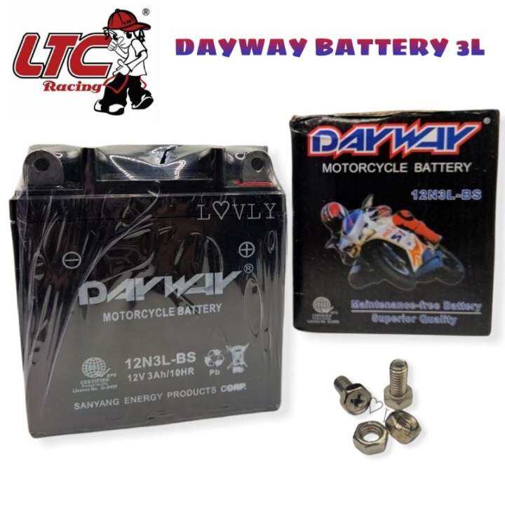 Dayway Motorcycle N L Bs Battery Lazada Ph