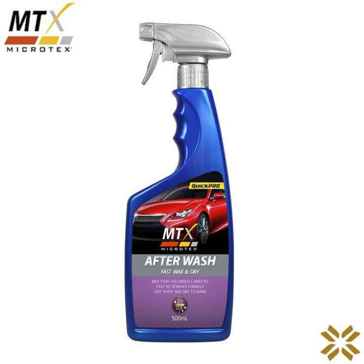 Microtex After Wash 500ml Fast Wax Dry MTX Car Care LeU Lazada PH